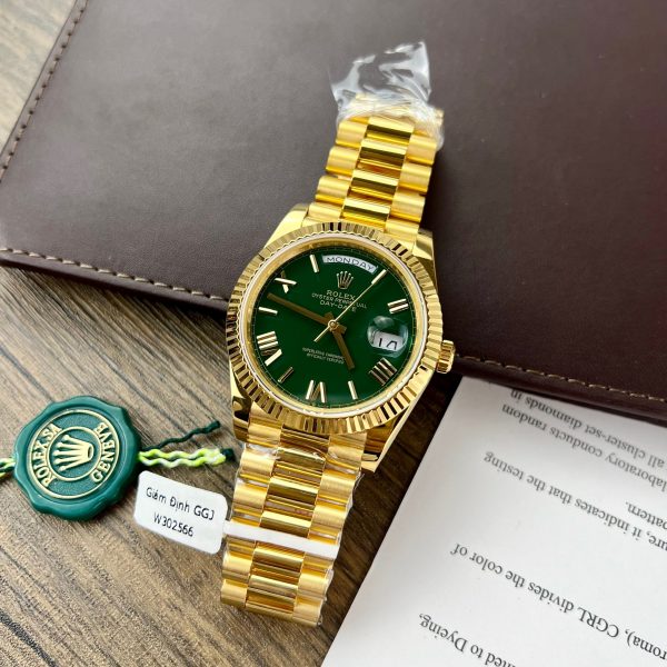 Rolex Day-Date 18K Gold Replica Watch GM Factory V3 176 Grams 40mm (1)