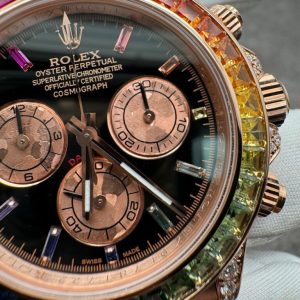 Rolex Daytona M116595RBOWDP 18K Solid Gold and Gemstones Customs (1)