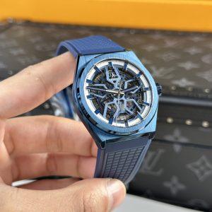 Zenith Defy Classic Replica Watches Skeleton Blue Dial LF Factory 41mm (10)