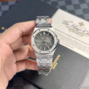 Audemars Piguet Replica Watch Royal Oak 15450ST Gray Dial APS Factory 37mm (2)