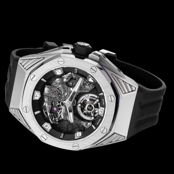 Audemars Piguet Royal Oak Concept Black Panther 26620IO Best REplica (8)