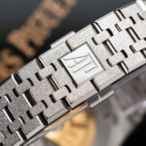 Audemars-Piguet Royal Oak Frosted Gold 15454BC Replica Watches 37mm (8)