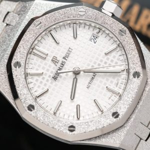 Audemars-Piguet Royal Oak Frosted Gold 15454BC Replica Watches 37mm (8)