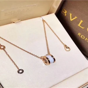 Bvlgari Zero1 Necklace Diamond 18K Gold Custom (2)