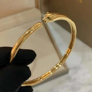 Cartier De Panthére Bracelet Custom 18K Gold (2)