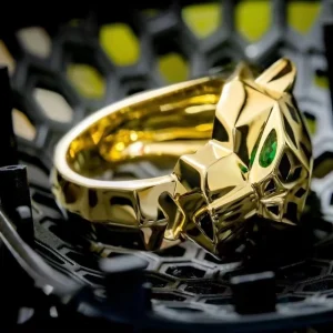 Cartier De Panthère Rings Custom Gold 18K (2)
