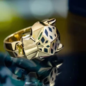 Cartier De Panthère Rings Custom Gold 18K (2)