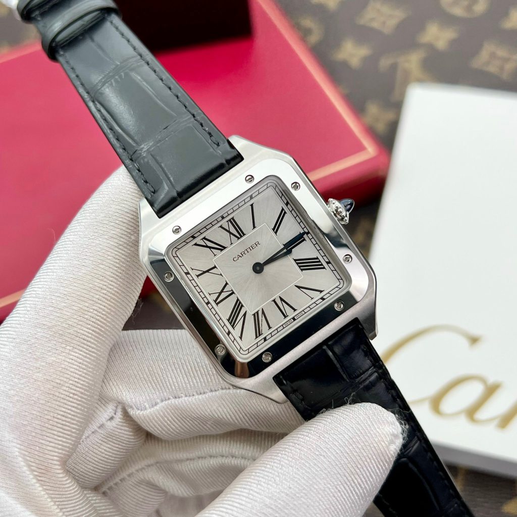 Cartier Santos Dumont WSSA0032 Best Replica Watch 46,6x33,9mm (3)