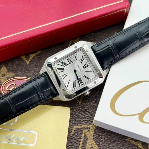 Cartier Santos Dumont WSSA0032 Best Replica Watch 46,6x33,9mm (3)