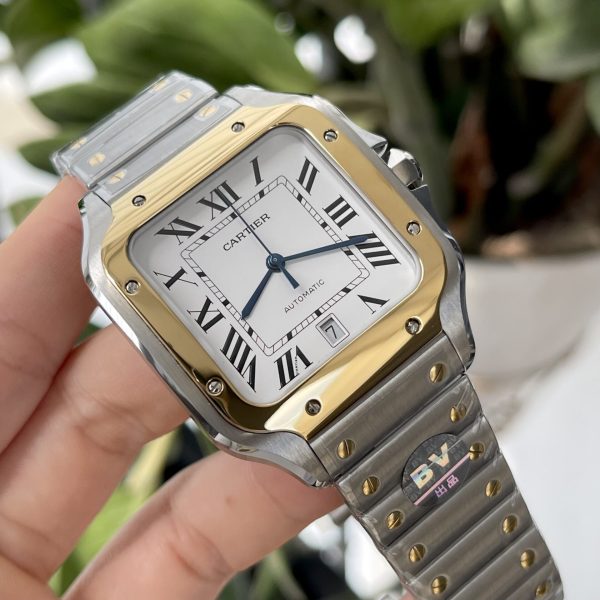 Cartier Santos W2SA0009 BV Factory Best Replica Watch 39 (1)