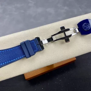 Franck Muller V45 Yachting Ceramic Blue Replica Watches 45mm (5)