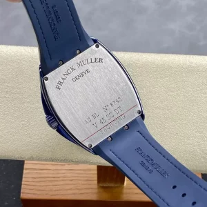 Franck Muller V45 Yachting Ceramic Blue Replica Watches 45mm (5)
