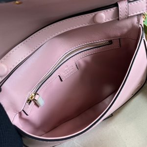 Gucci Blondie Replica Bags Womens Pink Lock Gold Size 28x16x4cm (1)