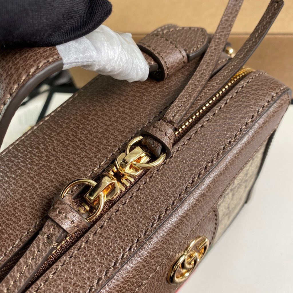 Gucci Case Ophidia Replica Bags Lock Gold Size 18 (2)