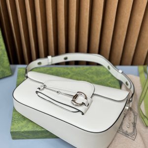 Gucci Horsebit 1955 White Womes Replica Bags Size 26cm (2)