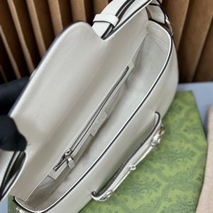 Gucci Horsebit 1955 White Womes Replica Bags Size 26cm (2)