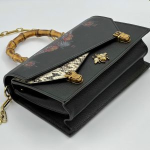 Gucci Ottilia Medium Top Bamboo Strap Replica Bags Size 25x15,5x9,5cm (2)