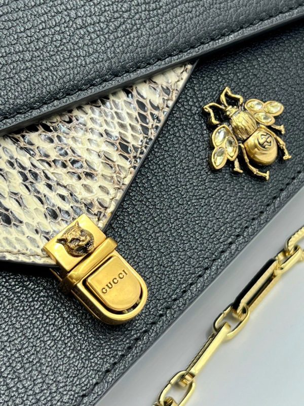 Gucci Ottilia Medium Top Bamboo Strap Replica Bags Size 25x15,5x9,5cm (2)