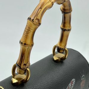 Gucci Ottilia Medium Top Bamboo Strap Replica Bags Size 25x15,5x9,5cm (2)