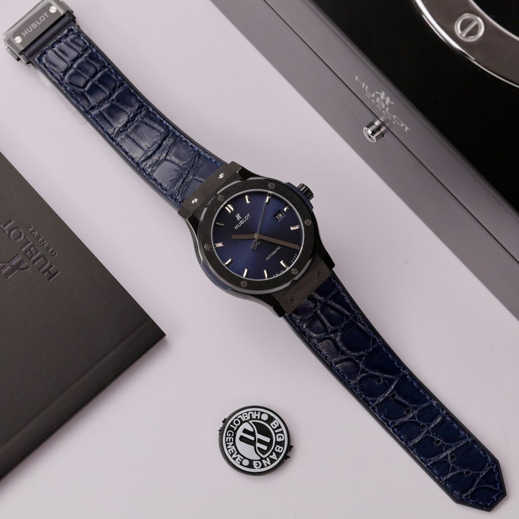 Hublot Best Replica Watch Classic Fusion Blue Ceramic 42mm (3)