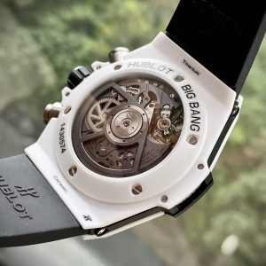 Hublot Big Bang Unico White Ceramic Replica Watch BBF Factory (11)