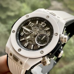Hublot Big Bang Unico White Ceramic Replica Watch BBF Factory (11)