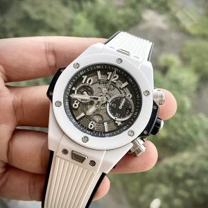 Hublot Big Bang Unico White Ceramic Replica Watch BBF Factory (11)