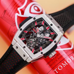 Hublot Masterpiece MP-06 Senna Tourbillon Replica Watch JB Factory 45mm (3)