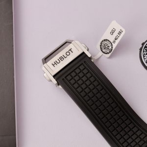 Hublot Square Bang Titanium Custom Bezel Diamonds Moissanite BBF Factory (3)