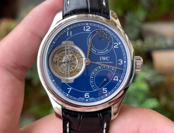 IWC Portugieser Constant Force Tourbillon 150th Anniversary BBR Replica Watch 44mm (1)