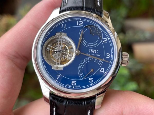 IWC Portugieser Constant Force Tourbillon 150th Anniversary BBR Replica Watch 44mm (1)