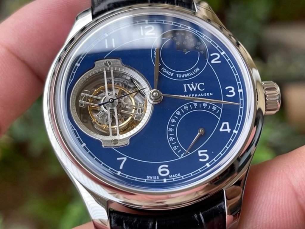 IWC Portugieser Constant Force Tourbillon 150th Anniversary BBR Replica Watch 44mm (1)