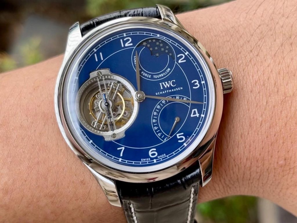 IWC Portugieser Constant Force Tourbillon 150th Anniversary BBR Replica Watch 44mm (1)