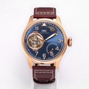 IWC Portugieser Tourbillon Best Replica Watch Blue Dial BBR 44mm (2)