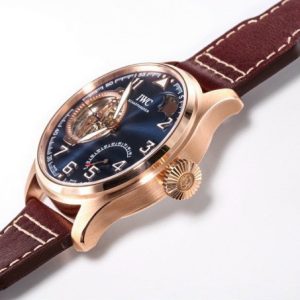 IWC Portugieser Tourbillon Best Replica Watch Blue Dial BBR 44mm (2)