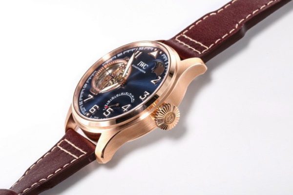 IWC Portugieser Tourbillon Best Replica Watch Blue Dial BBR 44mm (2)