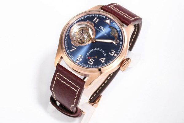 IWC Portugieser Tourbillon Best Replica Watch Blue Dial BBR 44mm (2)