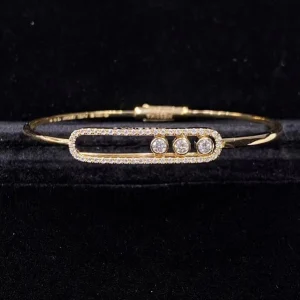 Messika Move Classic Bracelet Custom Diamond 18K Rose Gold (3)