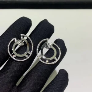 Messika Move Romane Hoop Earrings White Gold 18K Diamond (2)