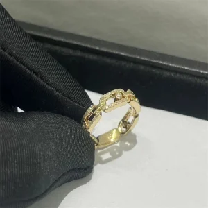 Messika Women Rings Custom 18K Gold Diamond (2)