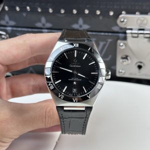 Omega Constellation Replica Watch Black Color VS Factory 41mm (7)