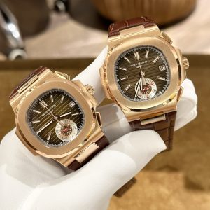 Patek Philippe Nautilus 5980 Replica Watches Best Quality Brown Color 40mm
