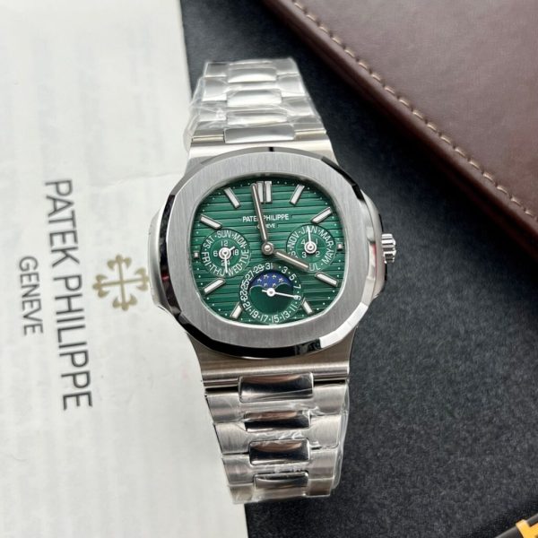 Patek Philippe Replica Watch Nautilus 5740 Green Dial PPF Factory 40mm