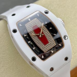 Richard Mille RM007 White Ceramic Best Replica Watch 36mm (1)