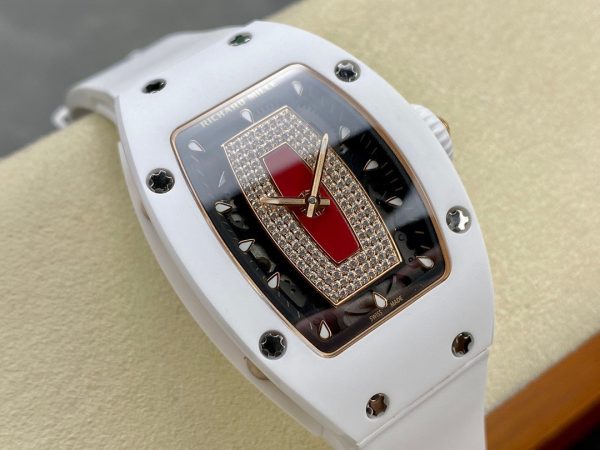 Richard Mille RM007 White Ceramic Best Replica Watch 36mm (1)