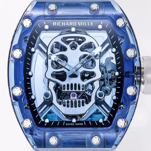 Richard Mille RM052 Tourbillon Blue Sapphire Best Replica MS Factory (1)