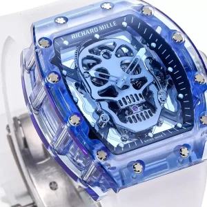 Richard Mille RM052 Tourbillon Blue Sapphire Best Replica MS Factory (1)