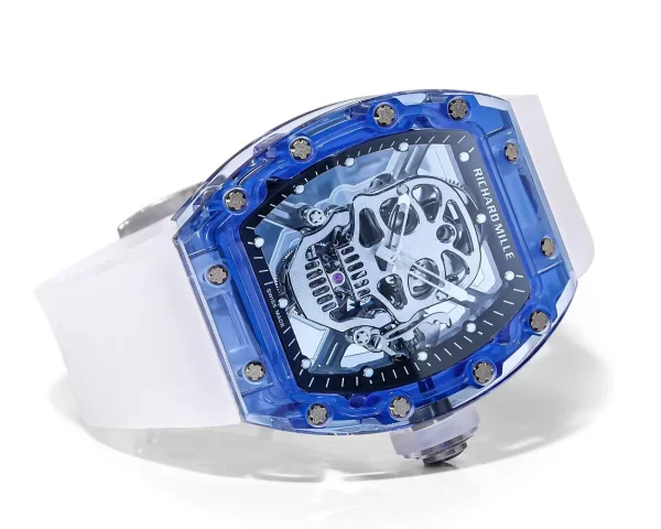 Richard Mille RM052 Tourbillon Blue Sapphire Best Replica MS Factory (1)