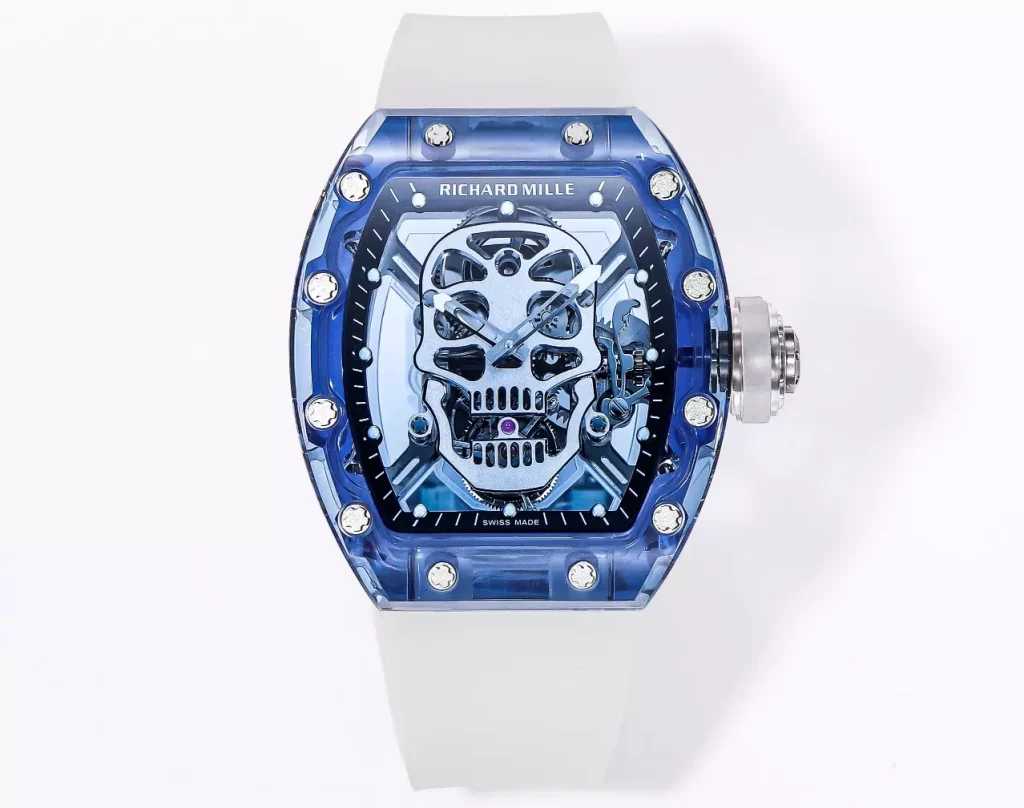 Richard Mille RM052 Tourbillon Blue Sapphire Best Replica MS Factory (1)