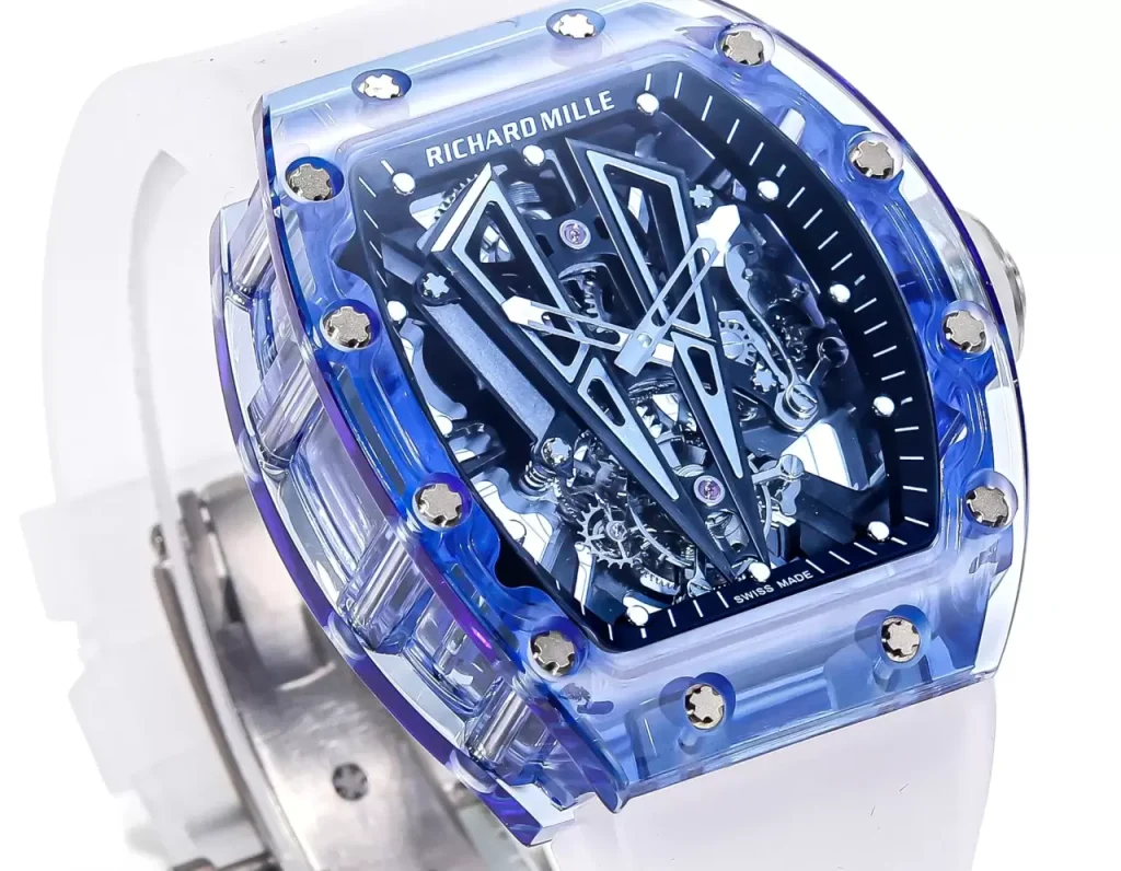 Richard Mille RM27-03 Tourbillon Blue Sapphire Best Replica MS Factory (1)